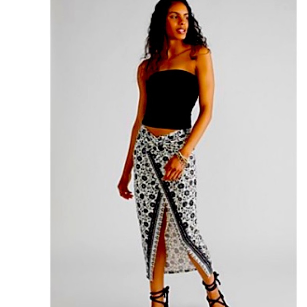 Free People Sarong It Feels Right Skirt